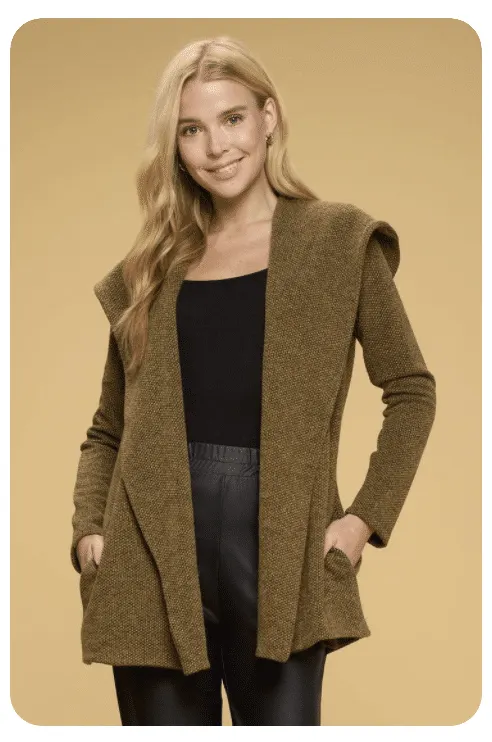 Cardigan Hoodie