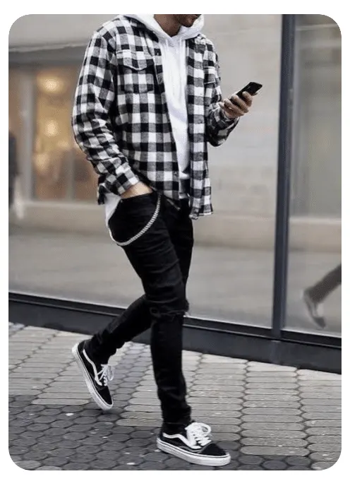 Flannel Hoodie