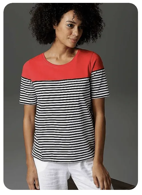 Yoke t shirt