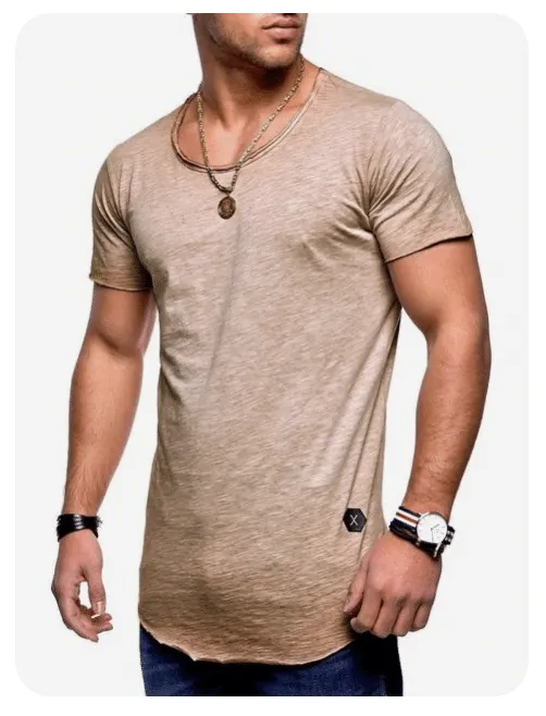 Round neck t shirt