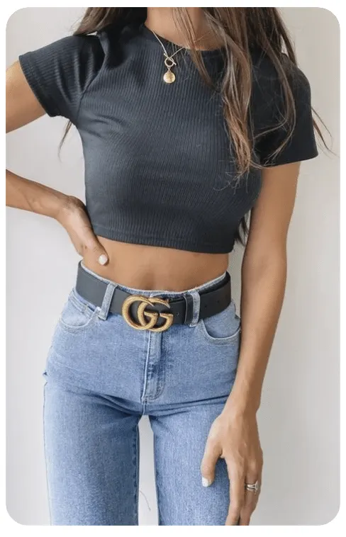 Crop top t shirt